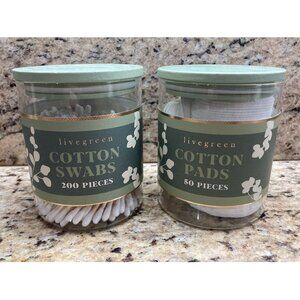 *NEW* Cotton Swab/Pads Jars